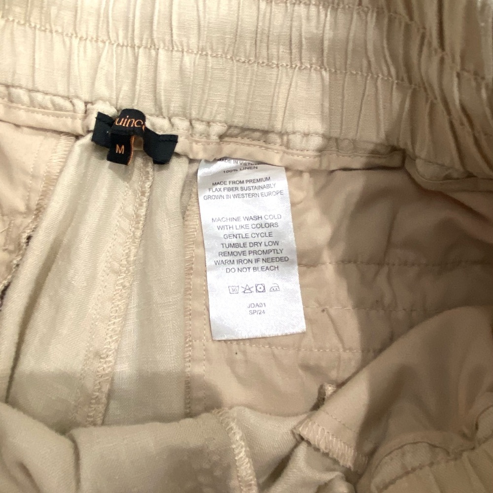 Quince 100% European Linen Wide Leg Pants Medium - Picture 7 of 8
